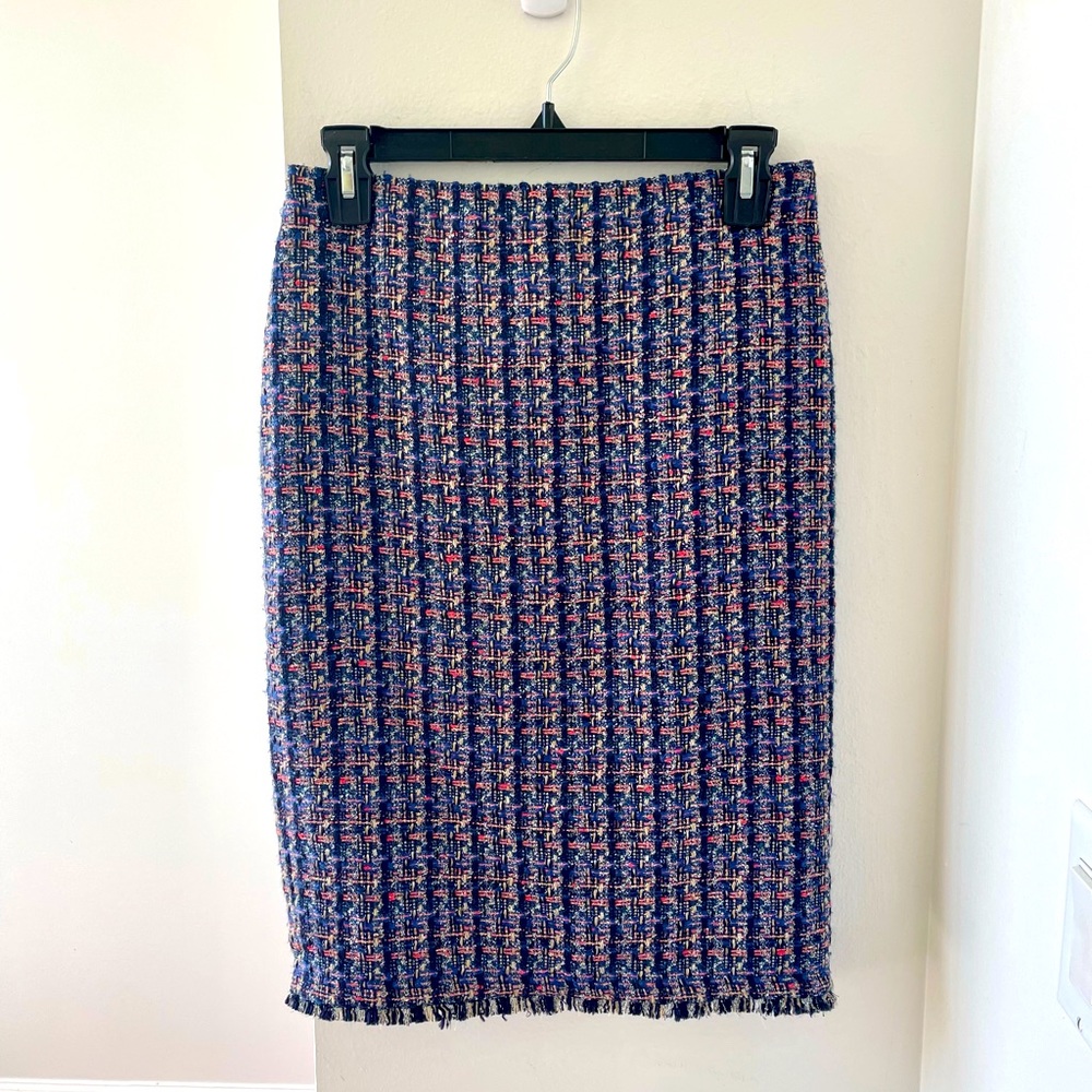 Ann Taylor Tweed Pencil Skirt, Size 0